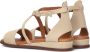 Red-Rag Bruin Tinten 79610 Sandalen Dames Beige - Thumbnail 4