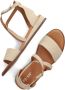 Red-Rag Bruin Tinten 79610 Sandalen Dames Beige - Thumbnail 6