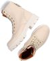 Red Rag Red-Rag 12474 Veterboots Laarzen Met Veters Meisjes Beige - Thumbnail 7