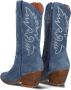 RED-RAG Cowboylaarzen Dames 77424 Maat: 40 Materiaal: Suède Kleur: Blauw - Thumbnail 5