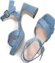 RED-RAG Sandalen Dames 78560 Maat: 42 Materiaal: Suède Kleur: Blauw - Thumbnail 6