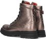 Red Rag Red-Rag 12438 Veterboots Laarzen Met Veters Meisjes Kids Brons - Thumbnail 6