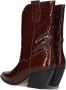 Red Rag Red-Rag 77394 Cowboylaarzen Western Laarzen Dames Bruin - Thumbnail 3