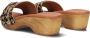 RED-RAG Muiltjes Dames 79606 Maat: 37 Materiaal: Ponyhair Kleur: Bruin - Thumbnail 7