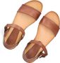 Red-Rag RED RAG 79218 Women Flat Sandal Bruin - Thumbnail 6