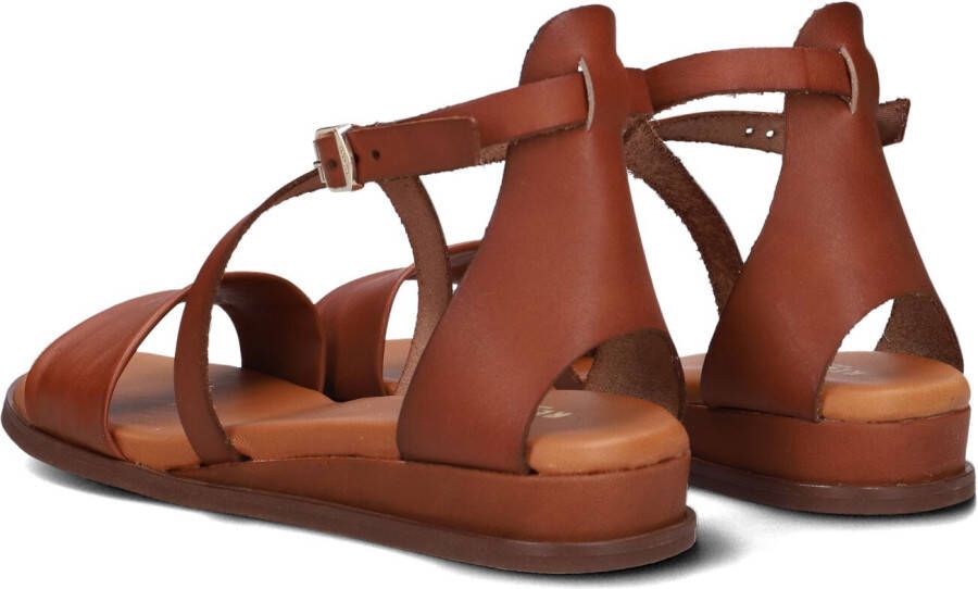 RED-RAG Cognac Sandalen 79610