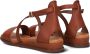 RED-RAG Sandalen Dames 79610 Maat: 42 Materiaal: Leer Kleur: Cognac - Thumbnail 5