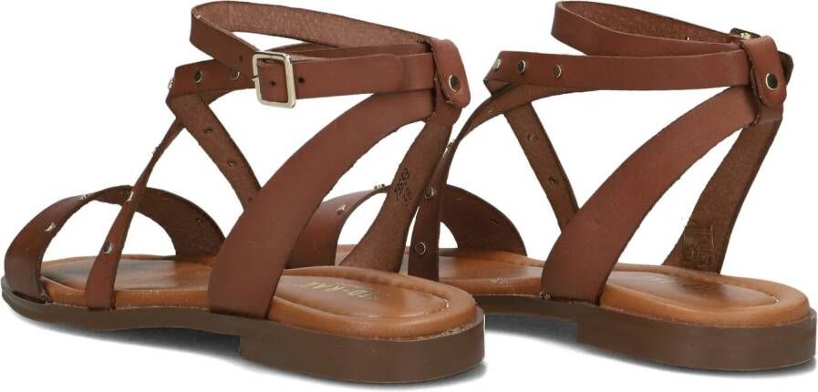 RED-RAG Cognac Sandalen 79658