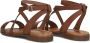 RED-RAG Sandalen Dames 79658 Maat: 40 Materiaal: Leer Kleur: Cognac - Thumbnail 4
