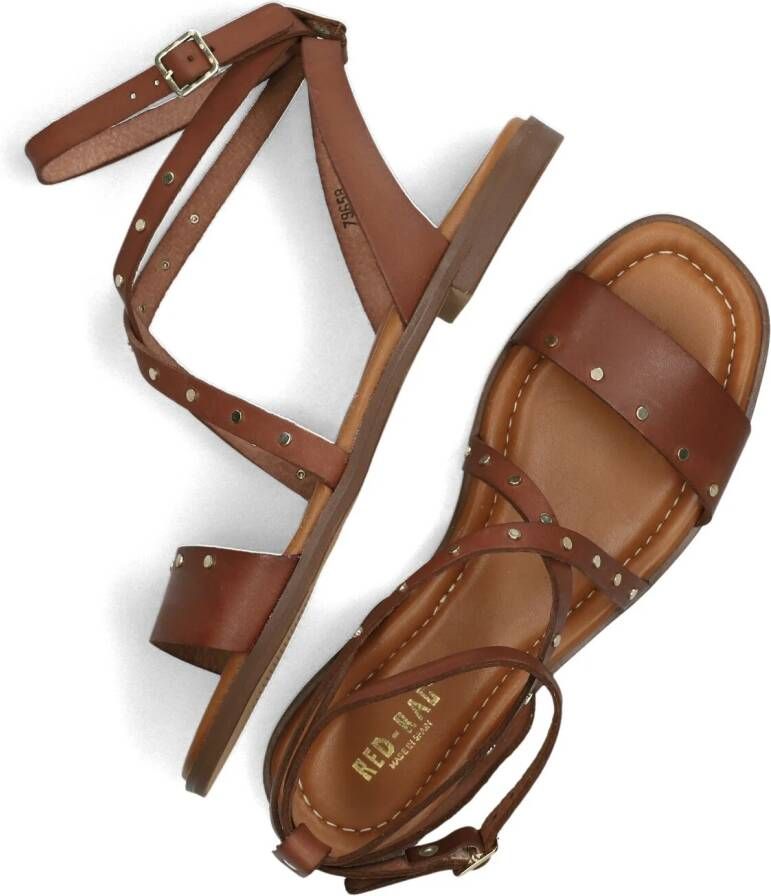 RED-RAG Cognac Sandalen 79658