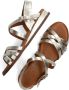 Red-Rag Red Rag 79542 Tiny Wedge Sandalen Dames Goud - Thumbnail 6