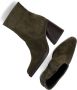 Red-Rag 77384 Enkellaarsjes Enkelboots met rits Dames Groen - Thumbnail 7