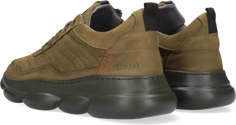 Red-Rag Groene Lage Sneakers 13541