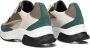 Red-Rag 71554 Lage sneakers Leren Sneaker Dames Groen - Thumbnail 4