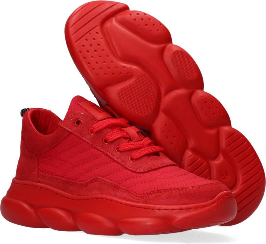 Red-Rag Rode Lage Sneakers 13483