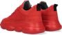 Red-Rag Jongens Veterschoenen & Klitteband Red rag 13541 424 Red Nubuck Rood - Thumbnail 5