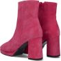 Red-Rag Red Rag 78236 Enkellaarsjes Enkelboots met rits Dames Roze - Thumbnail 3