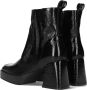 Red-Rag 77344 Enkellaarsjes Enkelboots met rits Dames Zwart - Thumbnail 6