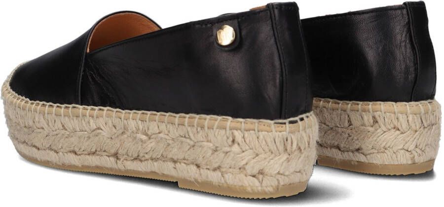 RED-RAG Zwarte Espadrilles 78136