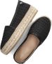 RED-RAG Espadrilles Dames 78182 Maat: 39 Materiaal: Papierstro Kleur: Zwart - Thumbnail 6