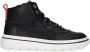 Red-Rag Red Rag 13515 Hoge sneakers Leren Sneaker Jongens Zwart - Thumbnail 3