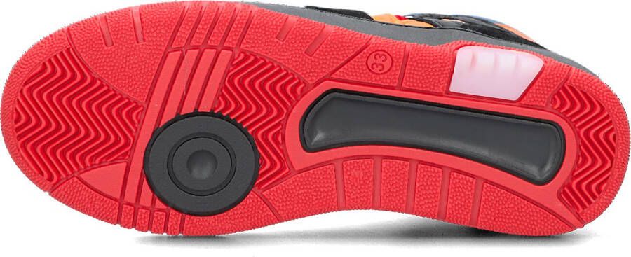 Red-Rag Zwarte Hoge Sneaker 13679