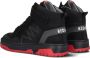 Red-rag 13759 999 Black Combi Fantasy Sneakers hoge-sneakers - Thumbnail 5