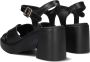 RED-RAG Sandalen Dames 79600 Maat: 41 Materiaal: Leer Kleur: Zwart - Thumbnail 5