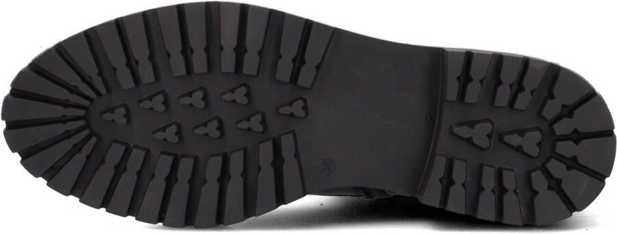 Red-Rag Zwarte Veterboots 71432