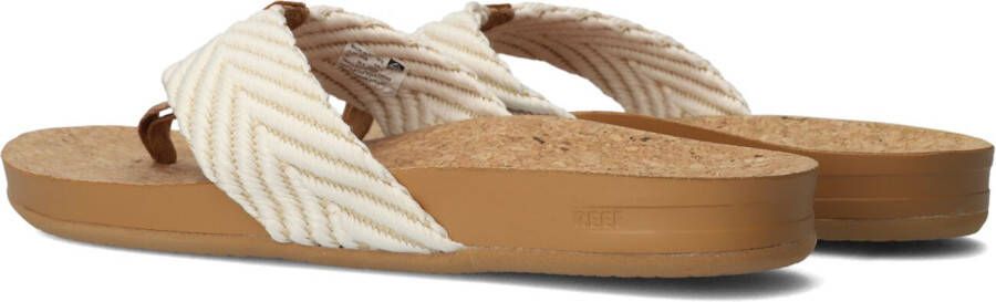 REEF Beige Teenslippers Cushion Strand