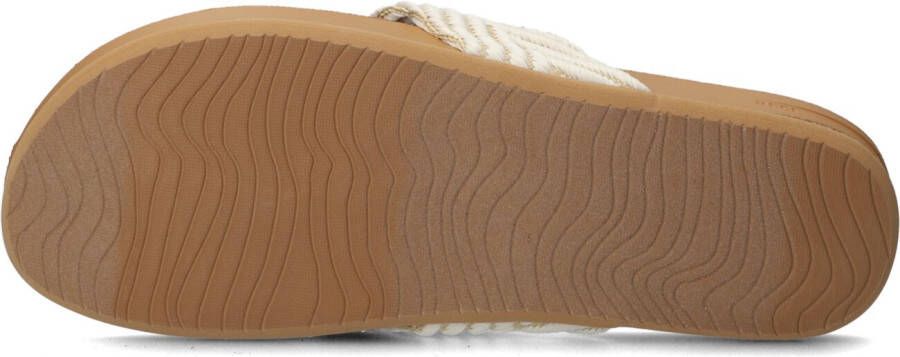 REEF Beige Slippers Cushion Strand