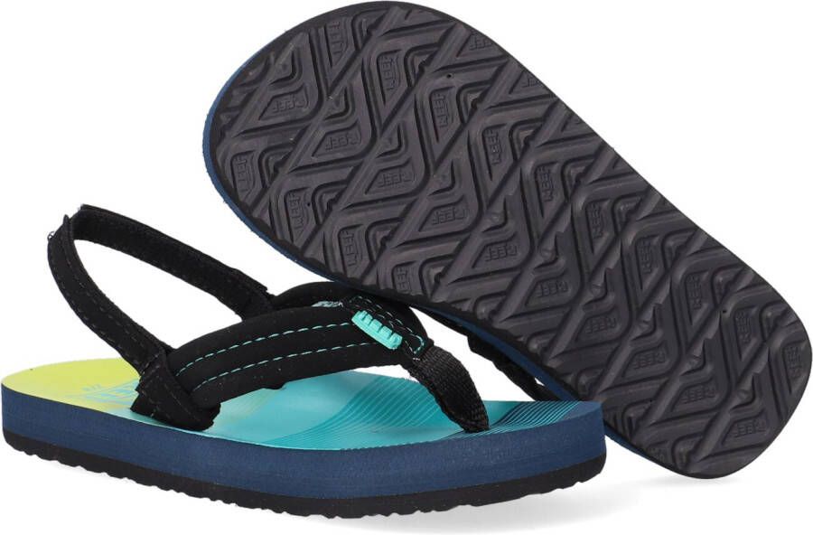 REEF Blauwe Sandalen Little Ahi