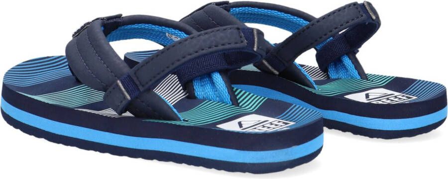 REEF Blauwe Sandalen Little Ahi