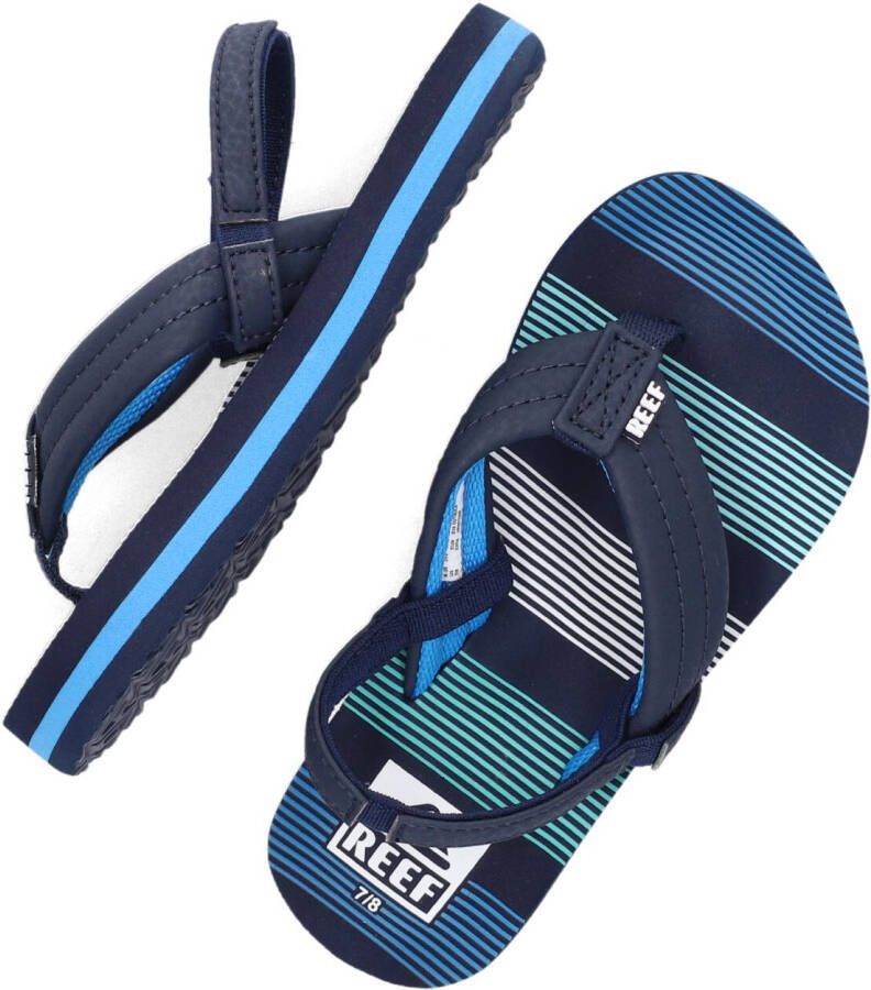 REEF Blauwe Sandalen Little Ahi