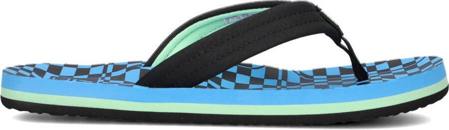 REEF Blauwe Teenslippers Ahi