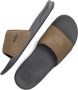 Reef One Slidegrey Tan Heren Slippers Grijs Cognac - Thumbnail 9