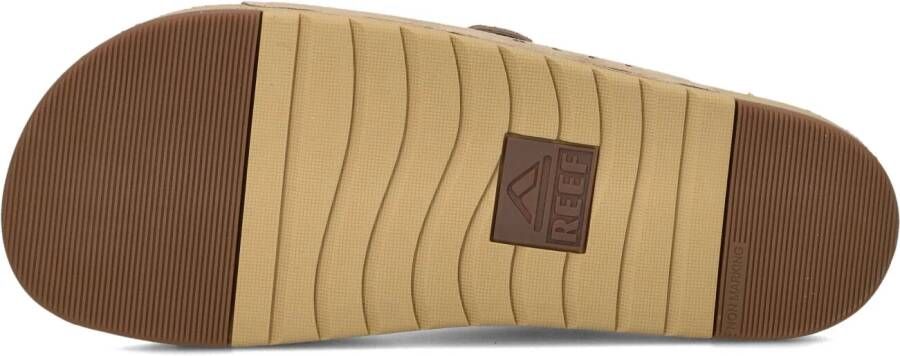 REEF Bruine Slippers Ojai Two Bar
