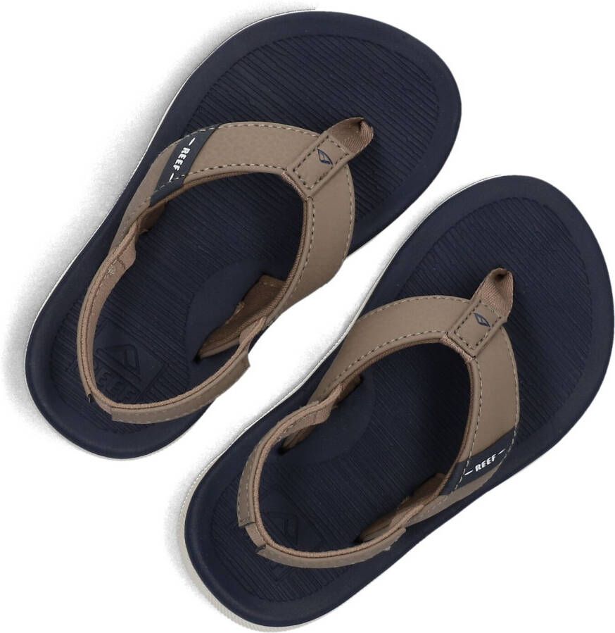 REEF Bruine Slippers Santa Ana Kids