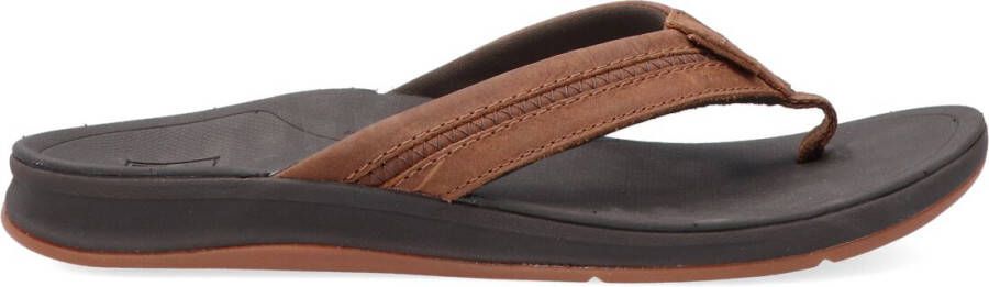 REEF Bruine Teenslippers Ortho Bounce Coast Men