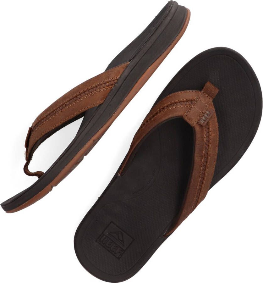 REEF Bruine Teenslippers Ortho Bounce Coast Men