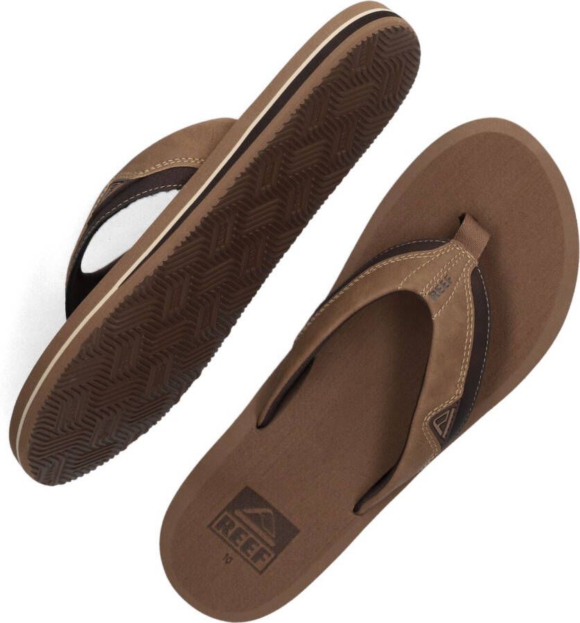 REEF Cognac Teenslippers Cushion