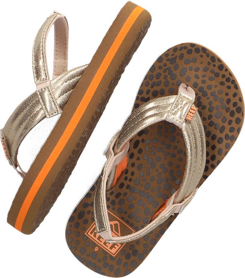 REEF Gouden Sandalen Little Ahi