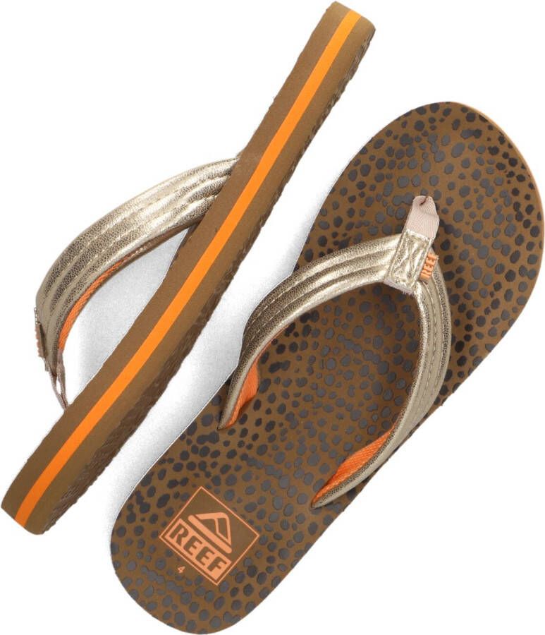 REEF Gouden Teenslippers Ahi