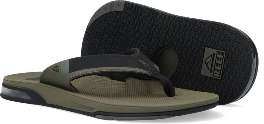 REEF Groene Slippers Fanning