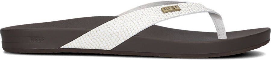 Reef Cushion Court Teenslippers Zomer slippers Dames Wit - Foto 4