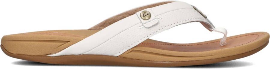 REEF Witte Slippers Pacific Dames