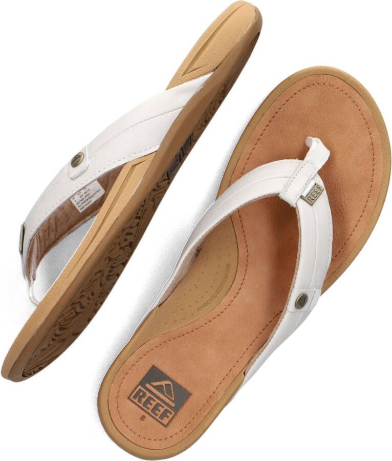 REEF Witte Teenslippers Pacific Dames