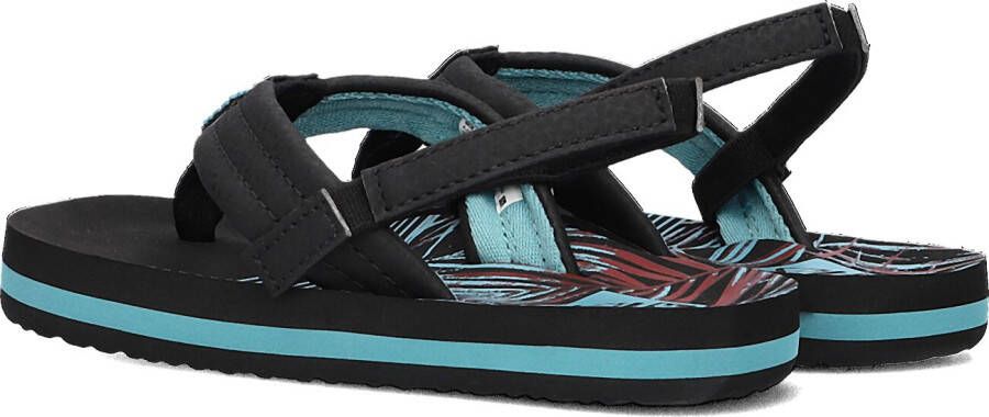 REEF Zwarte Sandalen Little Ahi