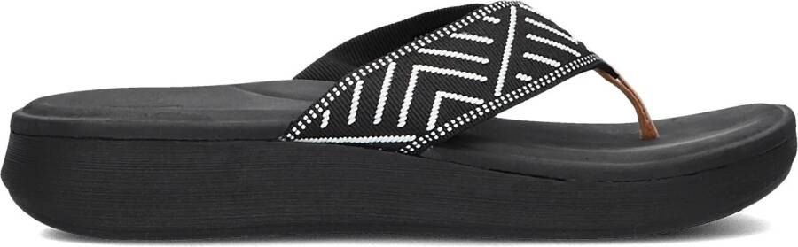 REEF Zwarte Slippers Cushion Cloud Tx