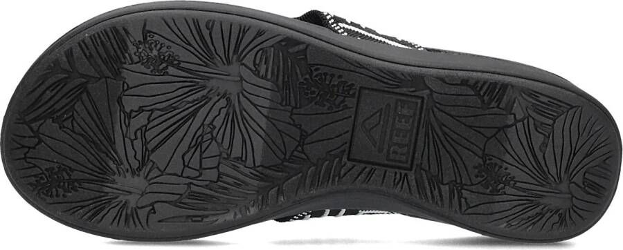 REEF Zwarte Slippers Cushion Cloud Tx
